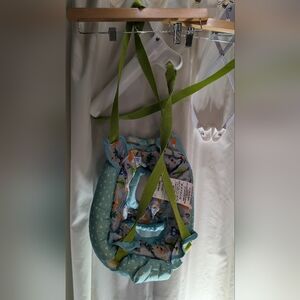 Baby Jumper with Green Straps